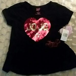 Beautiful girls JoJo Siwa tee NEW with Tags